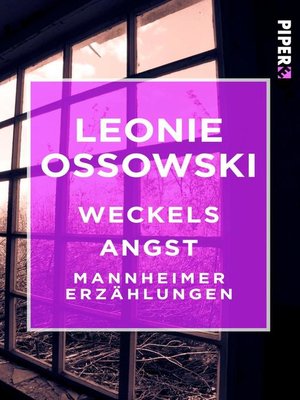 cover image of Weckels Angst